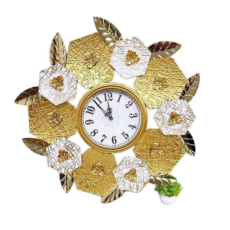 Decorative Floral Wall Clock | Kelmera