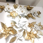 Decorative Floral Wall Sculptures | Kelmera
