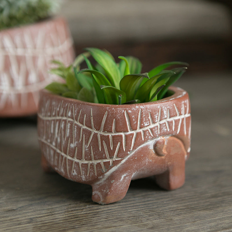 Decorative Flower Pot Ceramic Handcrafted | Kelmera