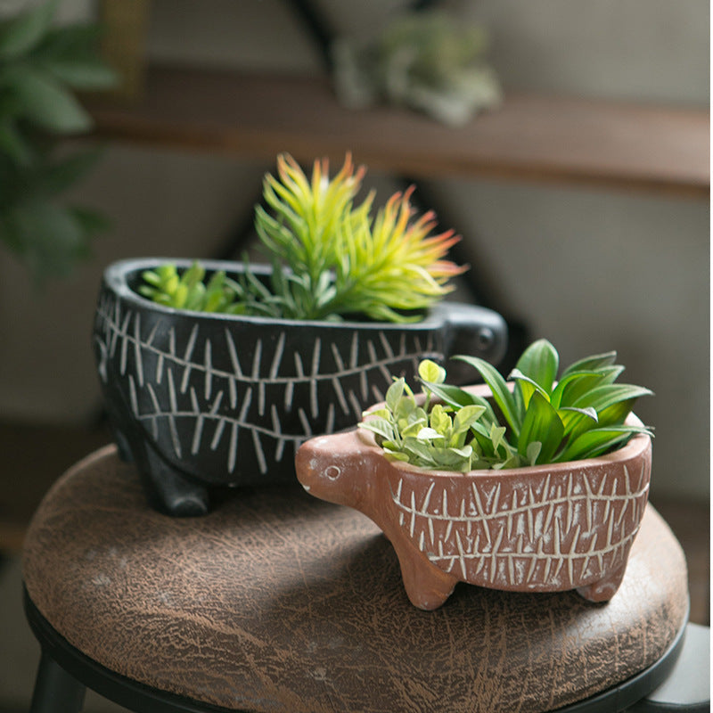 Decorative Flower Pot Ceramic Handcrafted | Kelmera