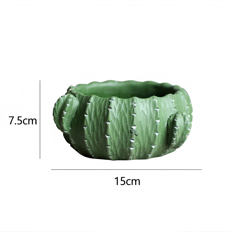 Decorative Flower Pot in Cactus Design | Kelmera