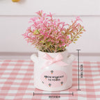 Decorative Flower Pot Pink Lilac | Kelmera