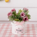 Decorative Flower Pot Pink Lilac | Kelmera