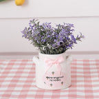 Decorative Flower Pot Pink Lilac | Kelmera