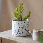 Decorative Flower Pot Soft Textile Ceramic | Kelmera