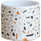 Decorative Flower Pot Soft Textile Ceramic | Kelmera