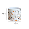 Decorative Flower Pot Soft Textile Ceramic | Kelmera