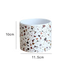 Decorative Flower Pot Soft Textile Ceramic | Kelmera