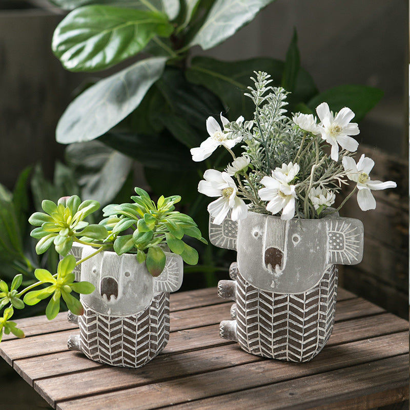 Decorative Flower Pot Soft Textile | Kelmera