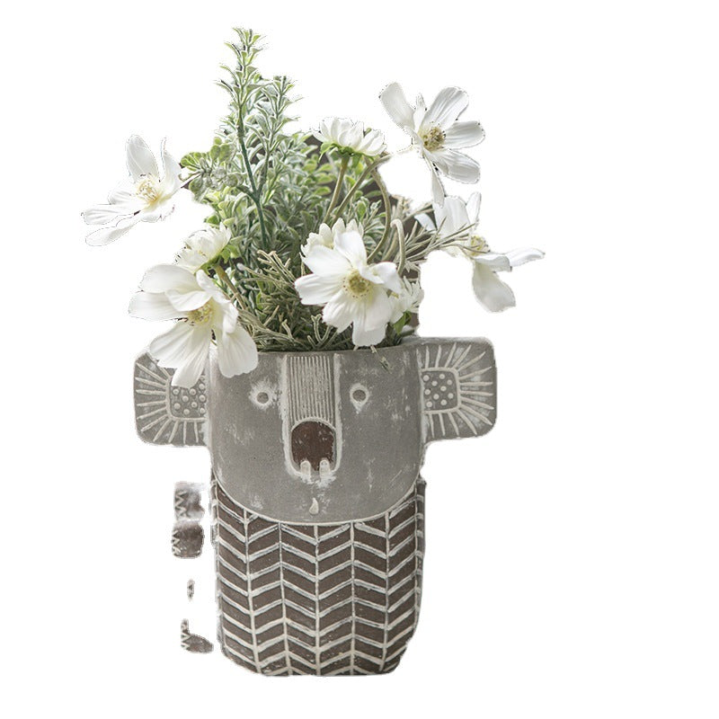 Decorative Flower Pot Soft Textile | Kelmera