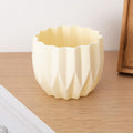 Decorative Flower Vase Beige Gray | Kelmera