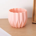 Decorative Flower Vase Beige Gray | Kelmera