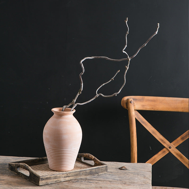 Decorative Flower Vase Soft Textile Ceramic | Kelmera