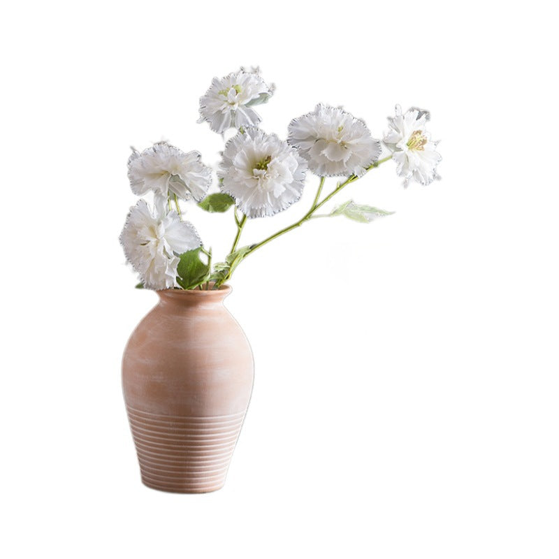 Decorative Flower Vase Soft Textile Ceramic | Kelmera