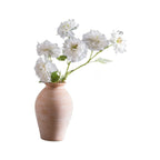 Decorative Flower Vase Soft Textile Ceramic | Kelmera