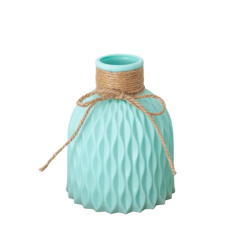 Decorative Flower Vase Soft Textile Molded Plastic | Kelmera