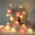 Decorative Foam Rose LED Garland for Table Decorations | Kelmera