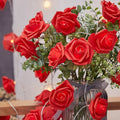 Decorative Foam Rose LED Garland for Table Decorations | Kelmera