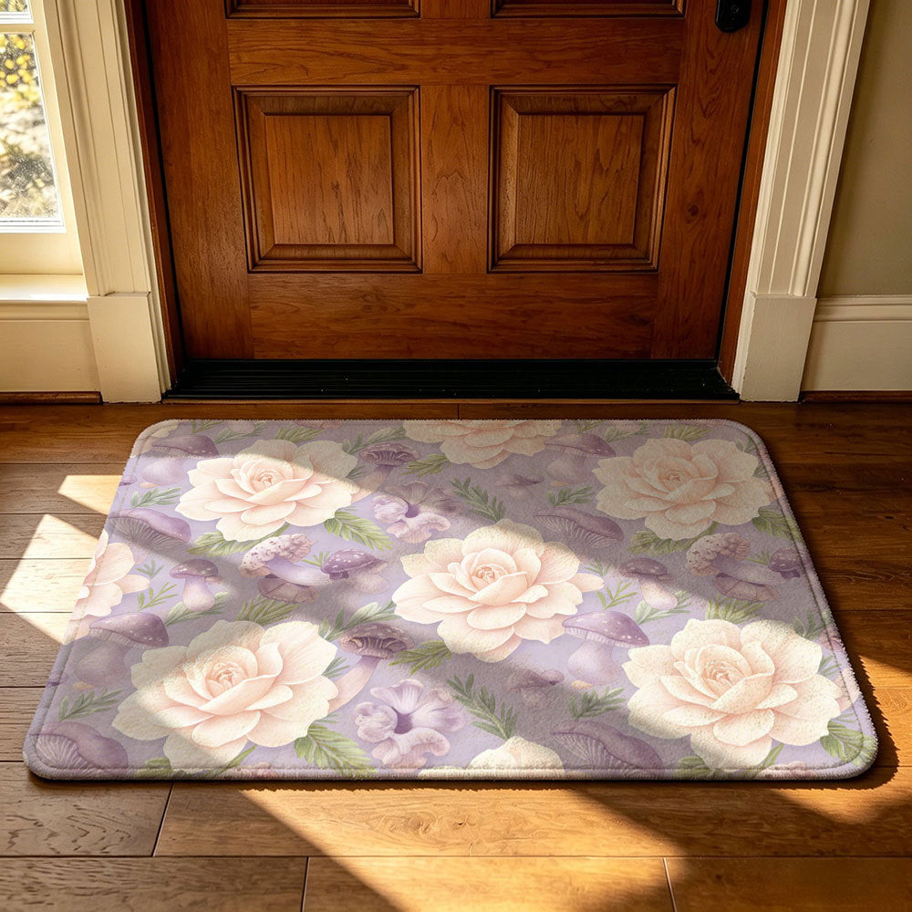 Decorative Football-Themed Area Mat | Kelmera