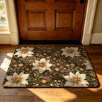Decorative Football-Themed Area Mat | Kelmera