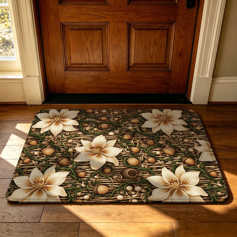 Decorative Football-Themed Area Mat | Kelmera