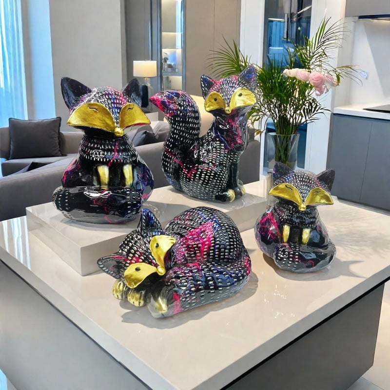 Decorative Fox Sculpture | Kelmera