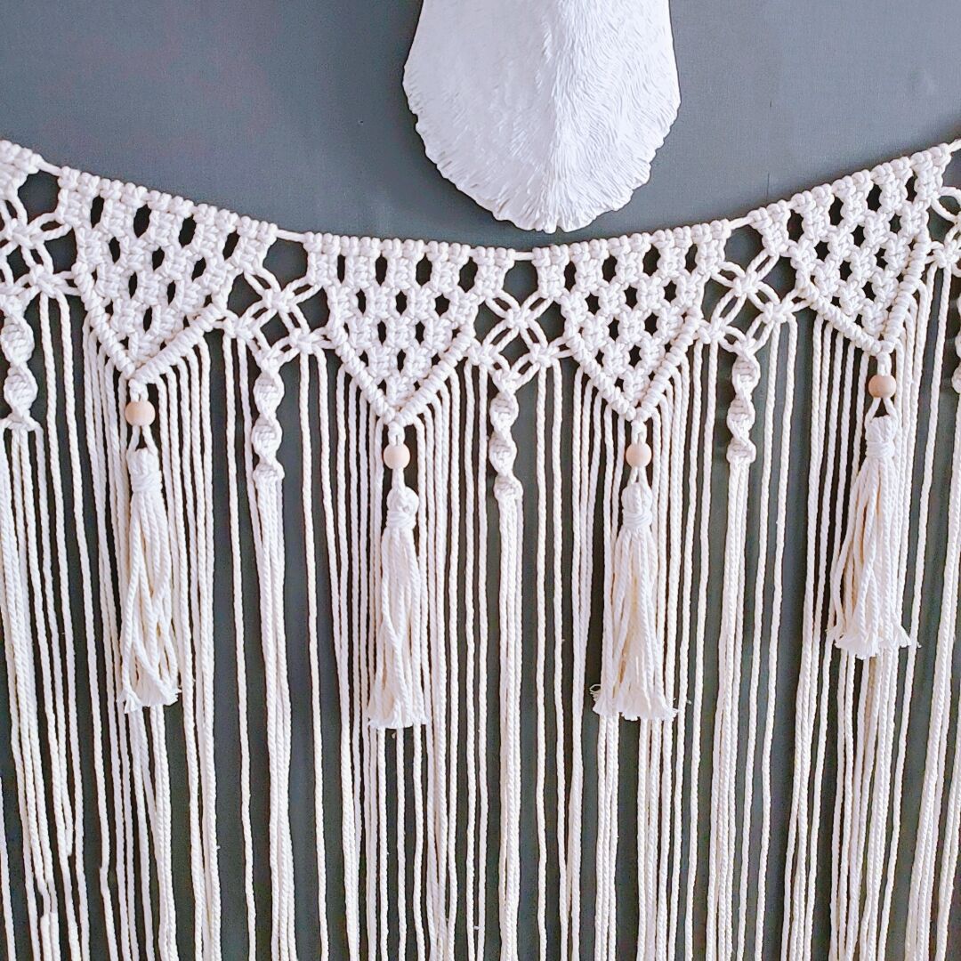 Decorative Fringe Macrame Wall Hanging | Kelmera