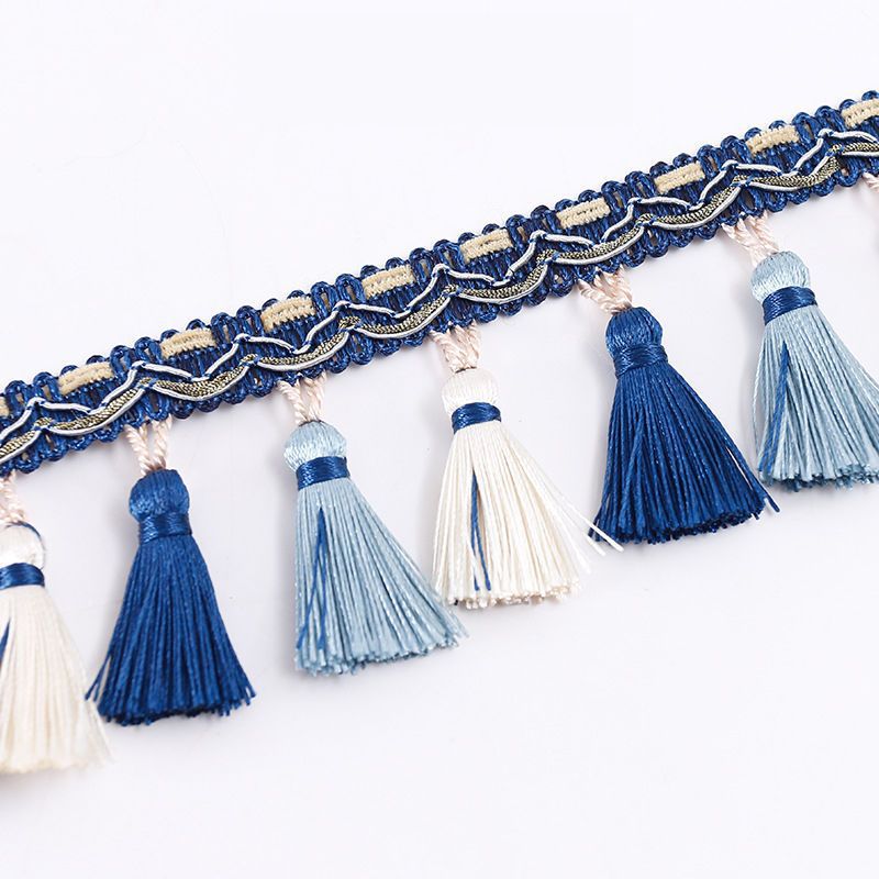 Decorative Fringe Trim Polyester Textile | Kelmera