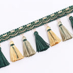Decorative Fringe Trim Polyester Textile | Kelmera