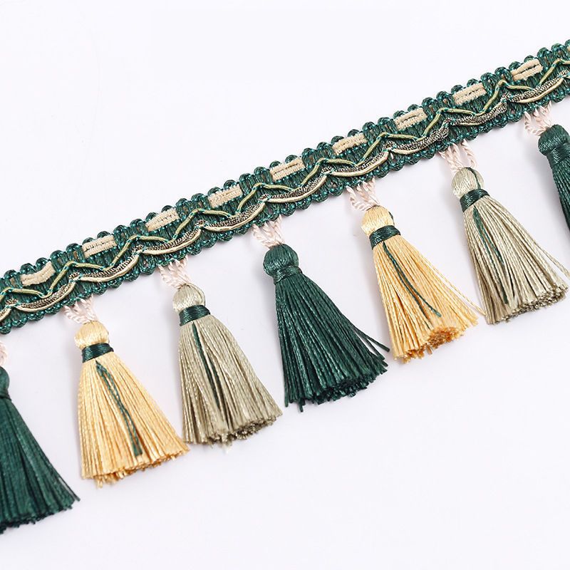 Decorative Fringe Trim Polyester Textile | Kelmera