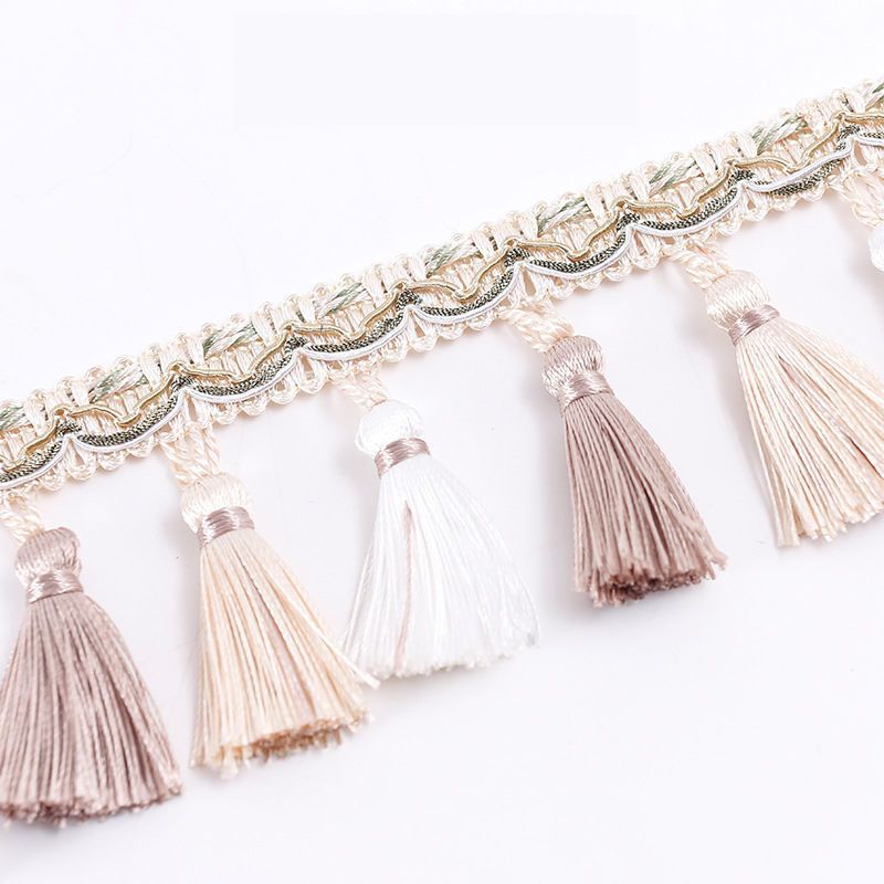 Decorative Fringe Trim Polyester Textile | Kelmera