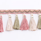 Decorative Fringe Trim Polyester Textile | Kelmera