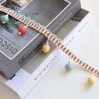 Decorative Fringe Trim with Colorful Tassels | Kelmera