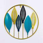 Decorative Ginkgo Leaf Wall Art Sculpture Metal | Kelmera