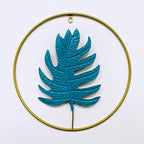 Decorative Ginkgo Leaf Wall Art Sculpture Metal | Kelmera