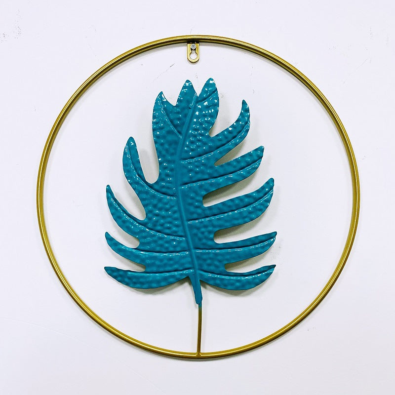Decorative Ginkgo Leaf Wall Art Sculpture Metal | Kelmera