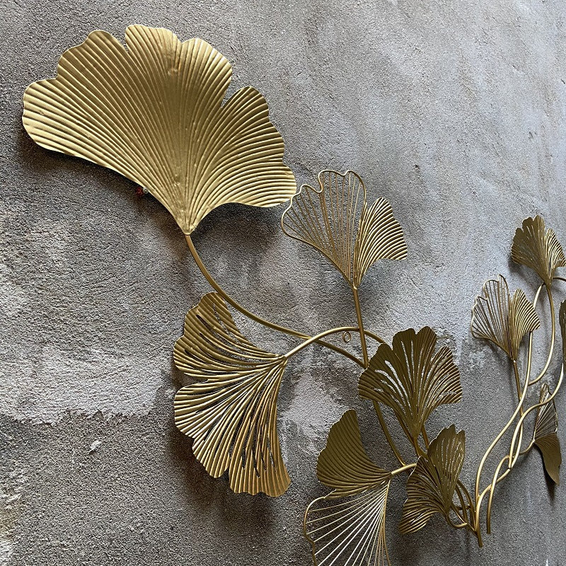 Decorative Ginkgo Leaf Wall Sculpture | Kelmera