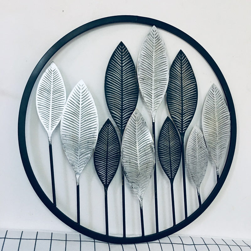 Decorative Gold Leaf Wall Art Sculpture | Kelmera