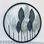 Decorative Gold Leaf Wall Art Sculpture | Kelmera
