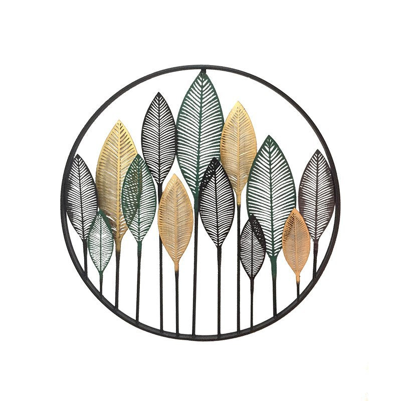 Decorative Gold Leaf Wall Art Sculpture | Kelmera