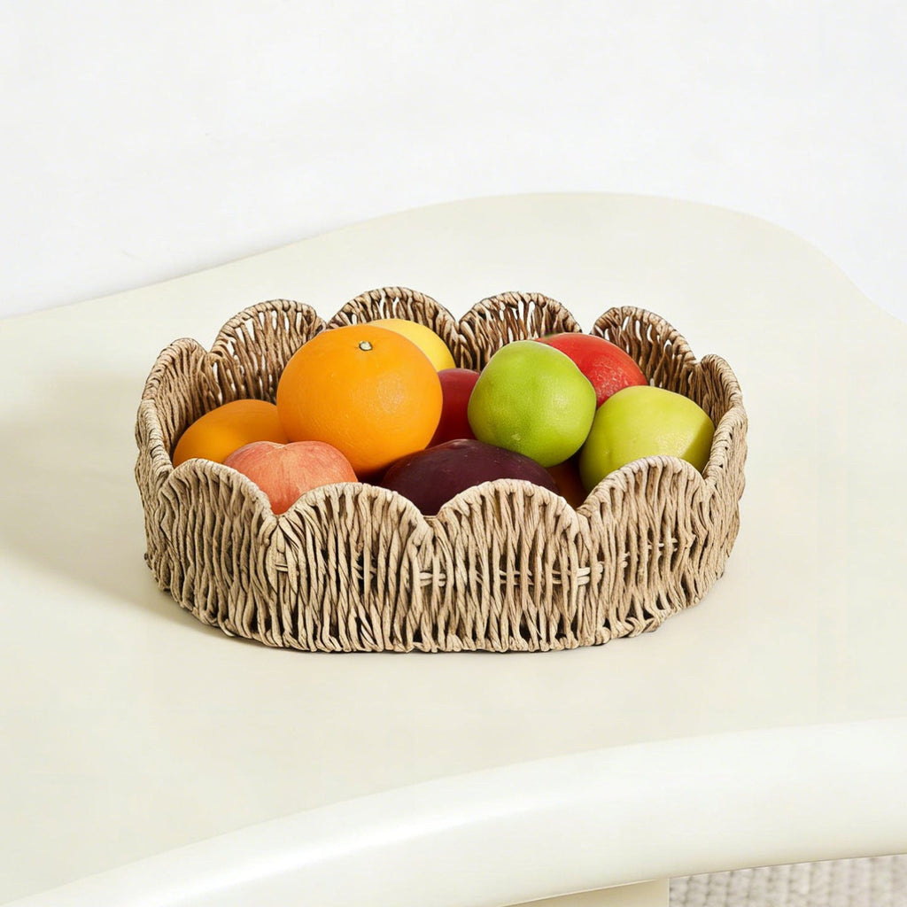 Decorative Hand-Woven Storage Basket | Kelmera