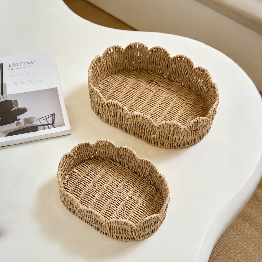 Decorative Hand-Woven Storage Basket | Kelmera