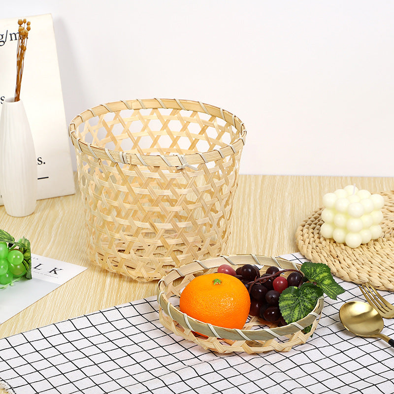 Decorative Handwoven Serving Tray | Kelmera