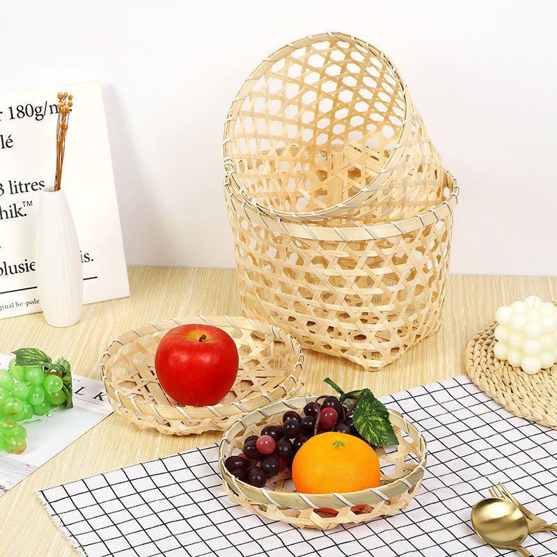 Decorative Handwoven Serving Tray | Kelmera