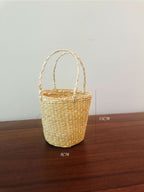 Decorative Handwoven Storage Basket 7.87 × 7.09 × 3.94 Inch | Kelmera
