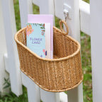 Decorative Handwoven Storage Basket Light Brown | Kelmera