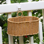 Decorative Handwoven Storage Basket Light Brown | Kelmera