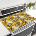 Decorative Heart and Bow-Themed Kitchen Mat | Kelmera