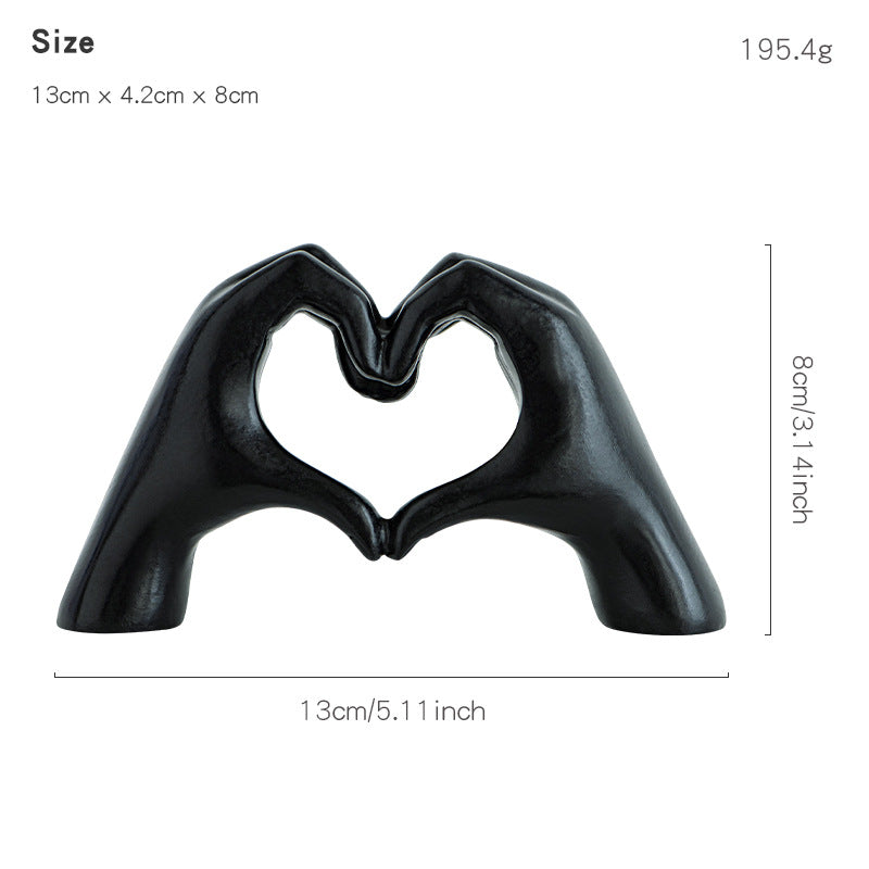 Decorative Heart Shape Sculpture | Kelmera