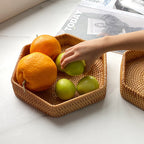 Decorative Honeycomb Pattern Basket | Kelmera